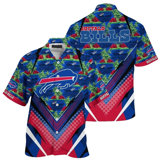 Buffalo Bills Coconut Island Summer Gift For Fans Hawaiian Shirt - Moonbestprint