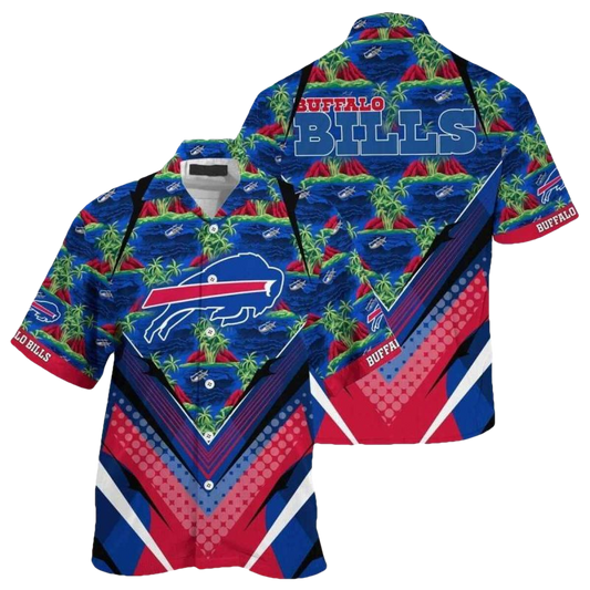 Buffalo Bills Coconut Island Summer Gift For Fans Hawaiian Shirt - Moonbestprint