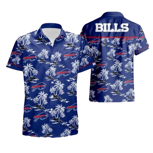 Buffalo Bills Coconut Island Beachside Fan Gear Hawaiian Shirt - Moonbestprint