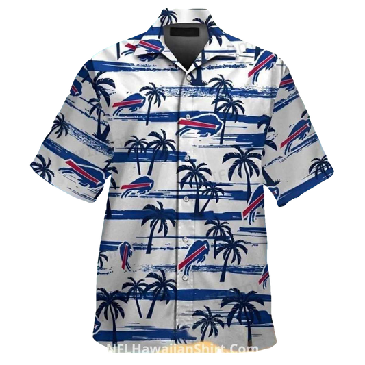 Buffalo Bills Beach Vibes Palm Tree Hawaiian Shirt - Moonbestprint