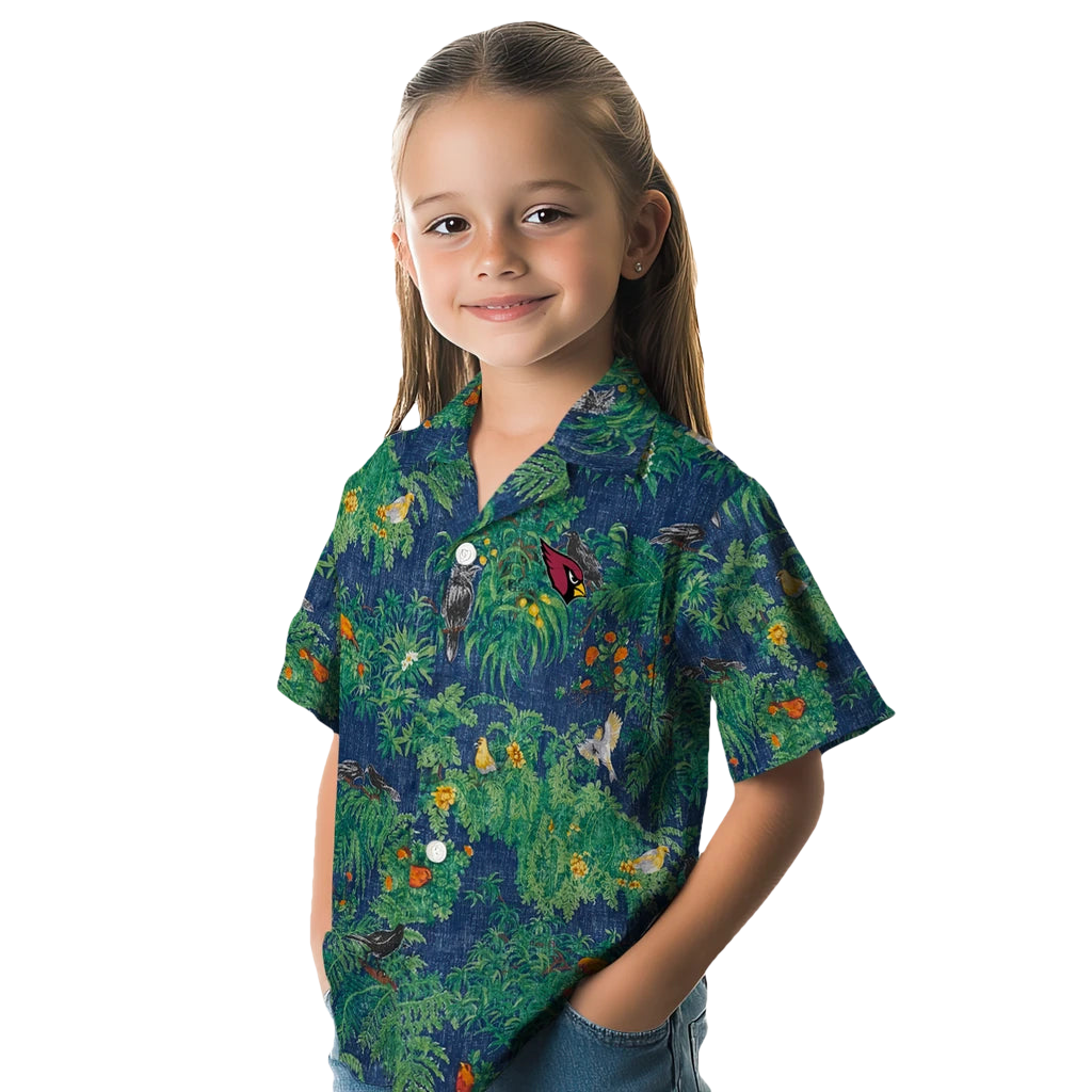Arizona Cardinals Hawaiian Shirt - Bird Canopy | Moonbestprint