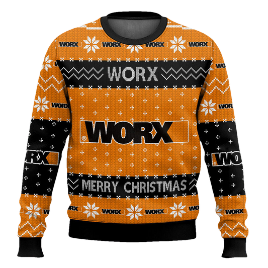 Worx Tool Ugly Christmas Sweater - Moonbestprint