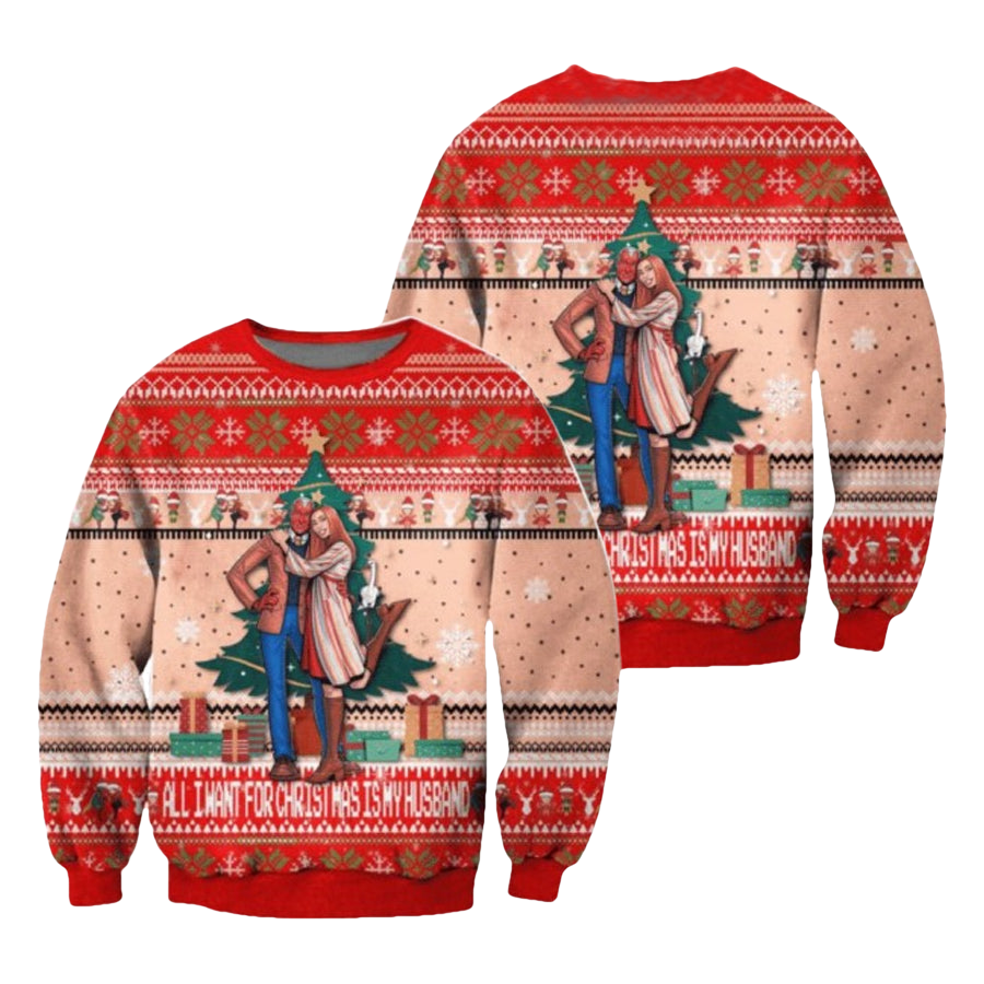 Wanda Vision Ugly Christmas Sweater - Moonbestprint