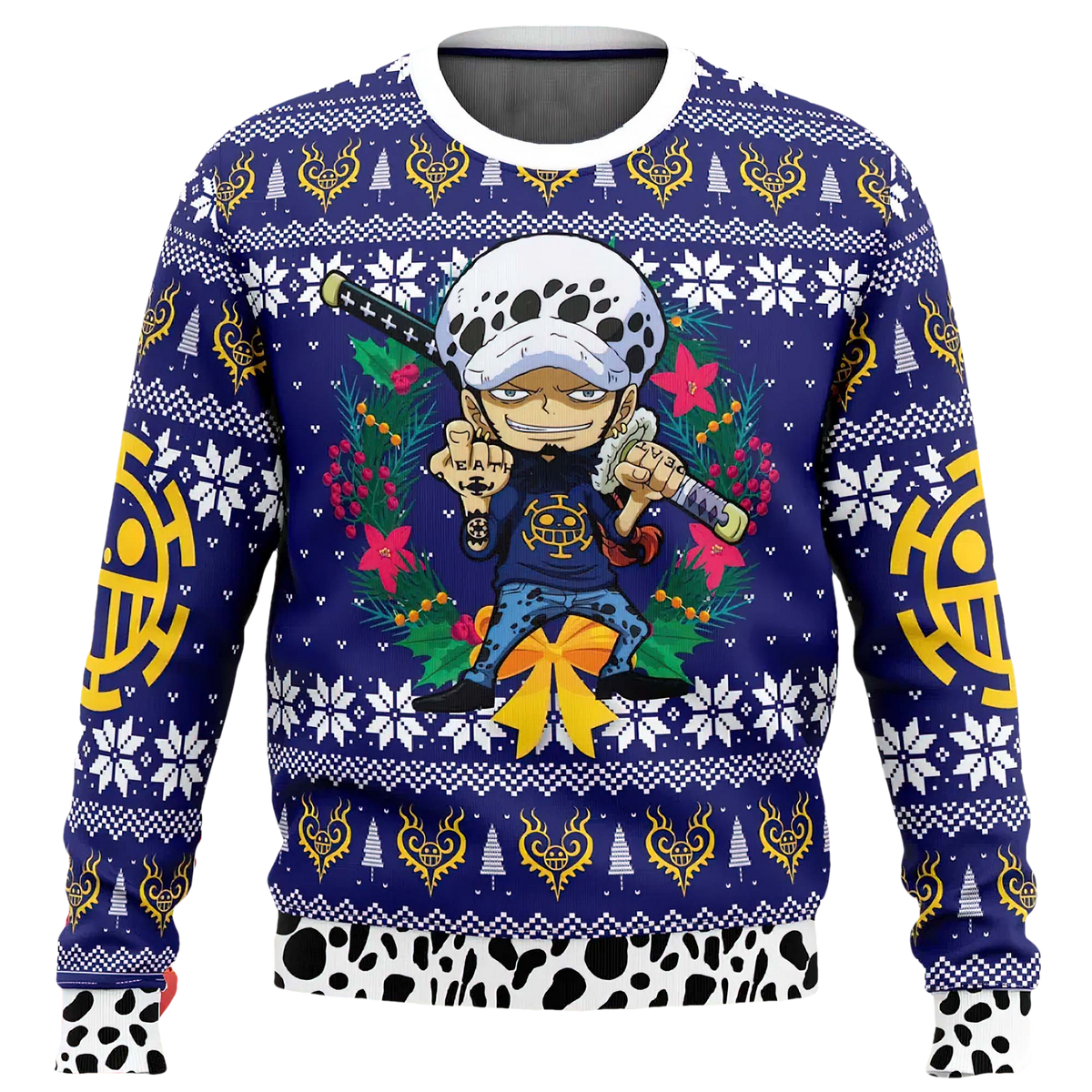 Trafalgar Law Christmas One Piece Ugly Christmas Sweater - Moonbestprint