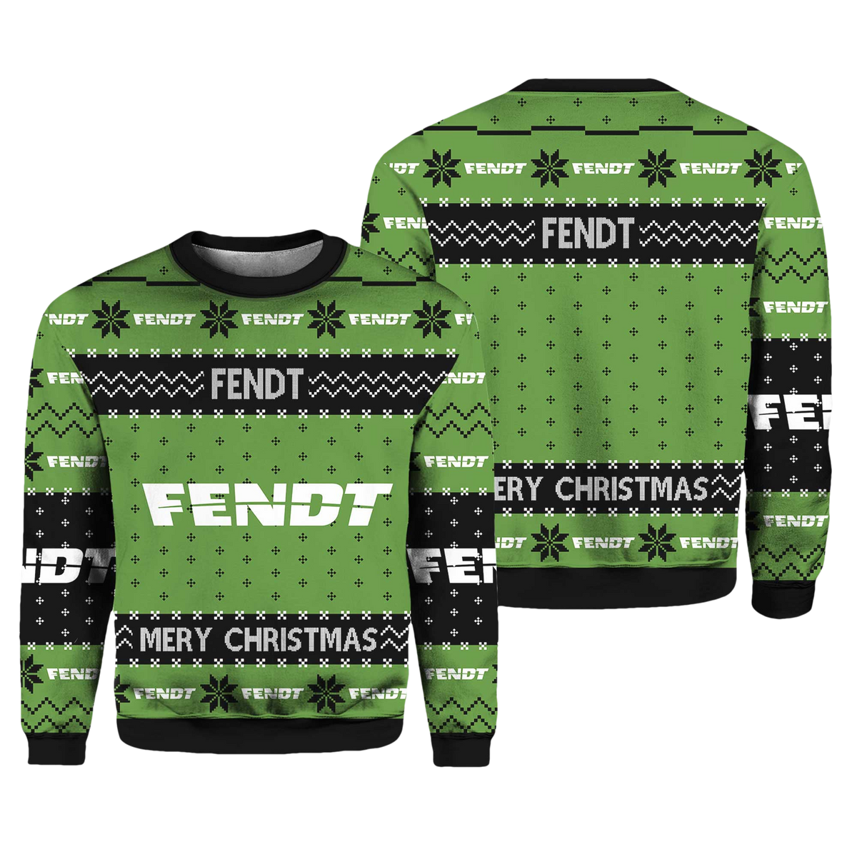 Tractor Fendt Ugly Christmas Sweater - Moonbestprint