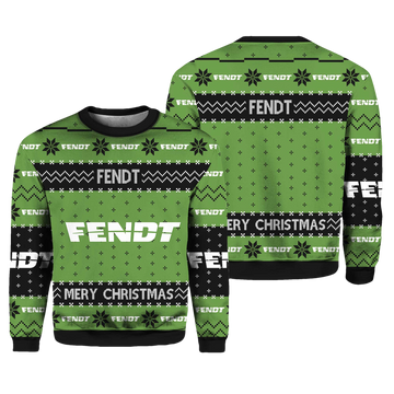 Tractor Fendt Ugly Christmas Sweater - Moonbestprint
