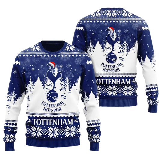 Tottenham Hotspur Ugly Christmas Sweater - Moonbestprint