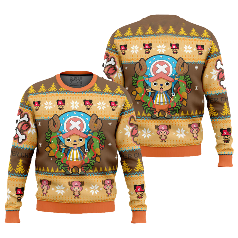 Tony Chopper One Piece Ugly Christmas Sweater - Moonbestprint