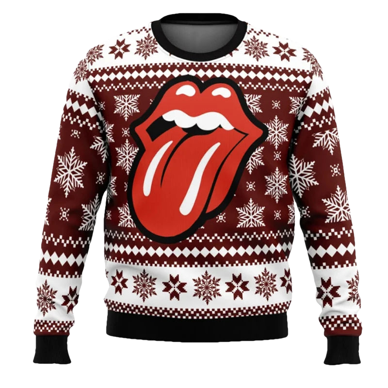 The Rolling Stones Ugly Christmas Sweater - Moonbestprint
