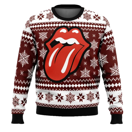 The Rolling Stones Ugly Christmas Sweater - Moonbestprint