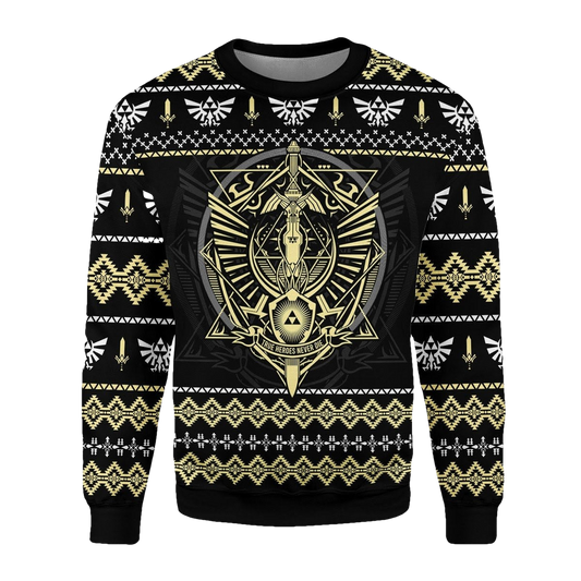The Legend Of Zelda Ugly Christmas Sweater - Moonbestprint