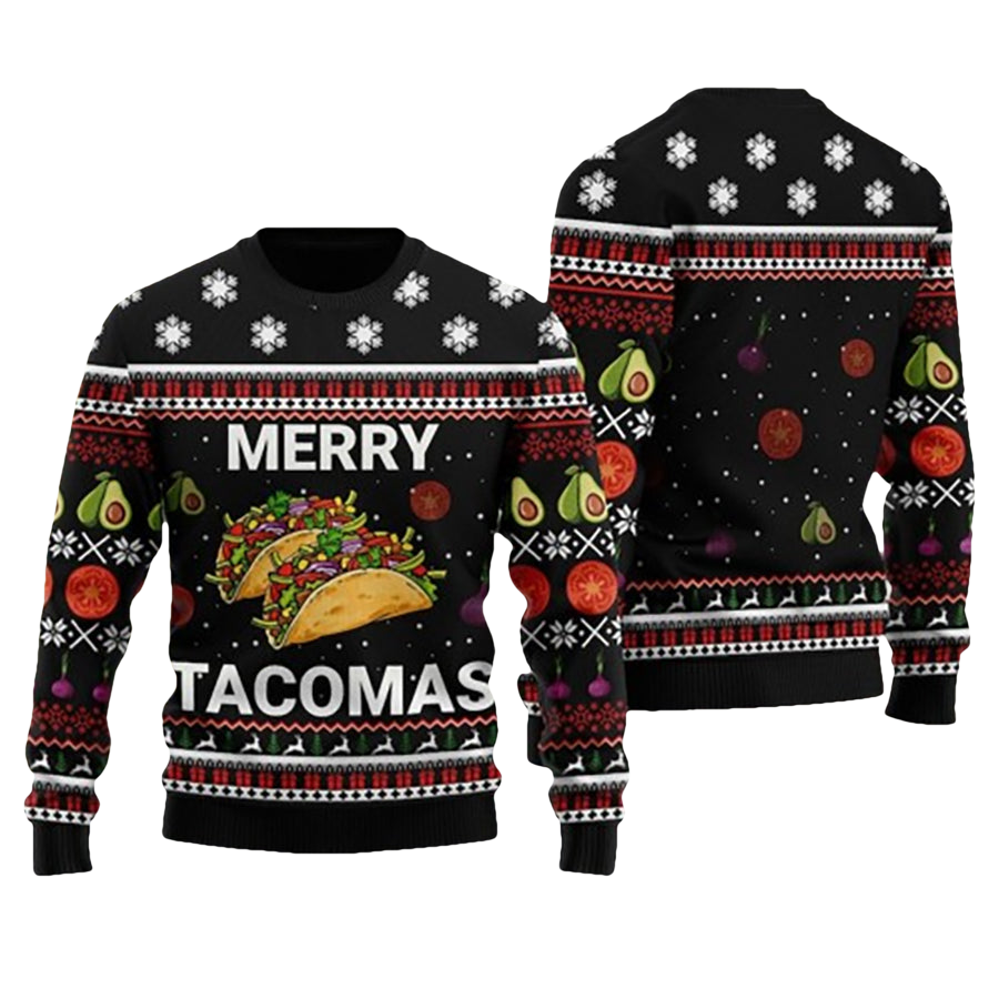 Taco Lovers Ugly Christmas Sweater - Moonbestprint