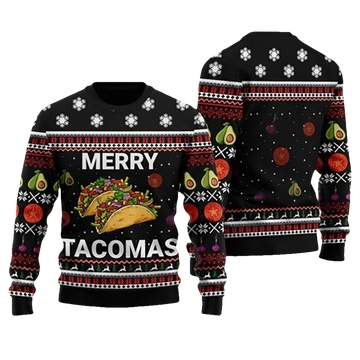 Taco Lovers Ugly Christmas Sweater - Moonbestprint
