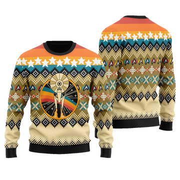 Starfleet Ugly Christmas Sweater - Moonbestprint