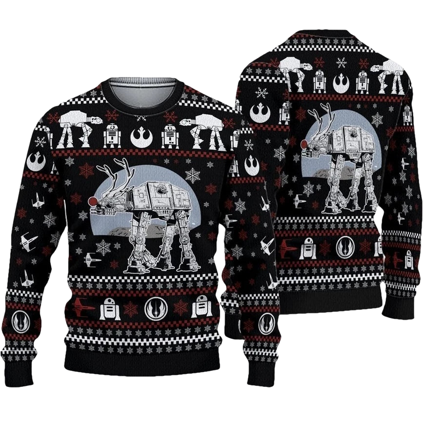 Star Wars Droid Ugly Christmas Sweater - Moonbestprint