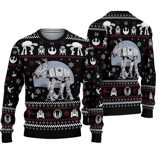 Star Wars Droid Ugly Christmas Sweater - Moonbestprint