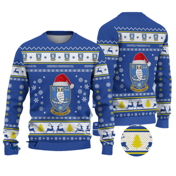 Sheffield Wednesday Christmas Ugly Sweater - Moonbestprint