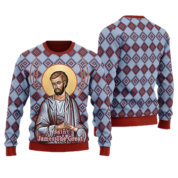 Saint James The Great Ugly Christmas Sweater - Moonbestprint