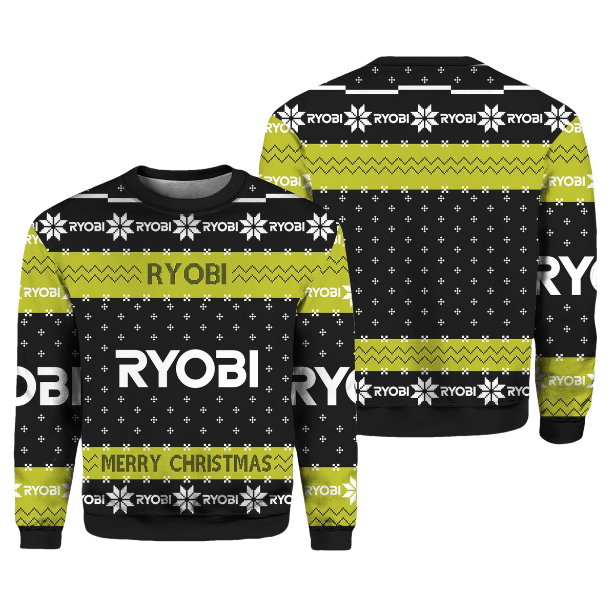 Ryobi Tool Ugly Christmas Sweater - Moonbestprint