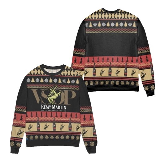 Remy Martin Cognac Ugly Christmas Sweater - Moonbestprint