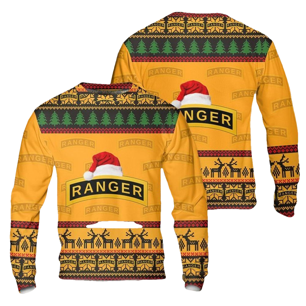 Ranger Tab Ugly Christmas Sweater - Moonbestprint