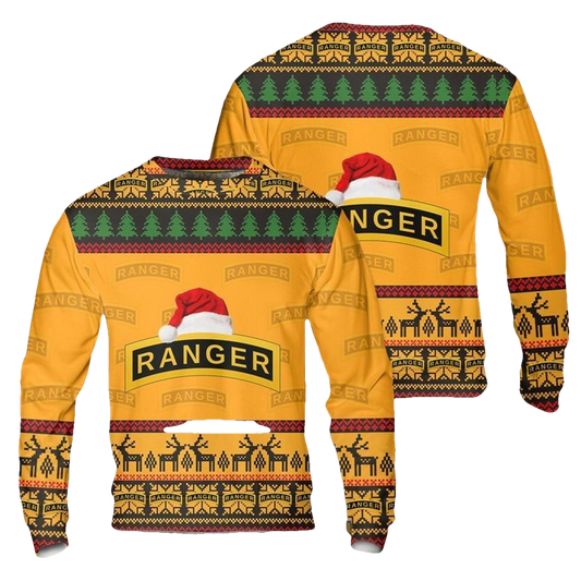 Ranger Tab Ugly Christmas Sweater - Moonbestprint