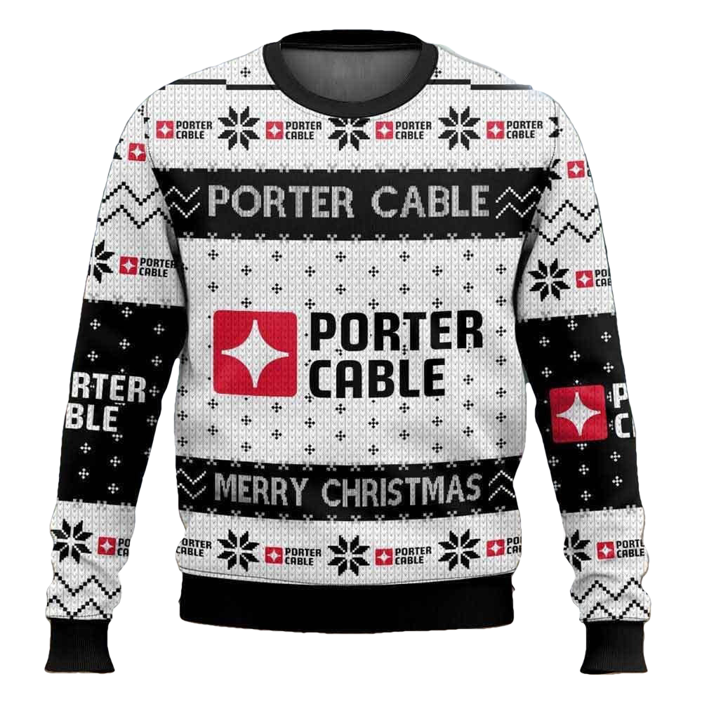 Porter Cable Tool Ugly Christmas Sweater - Moonbestprint
