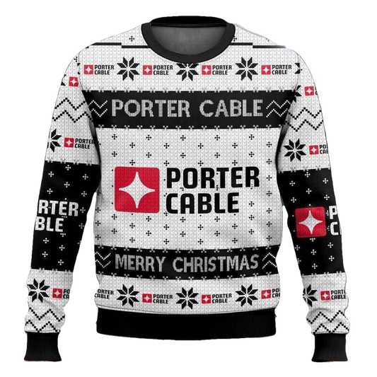 Porter Cable Tool Ugly Christmas Sweater - Moonbestprint