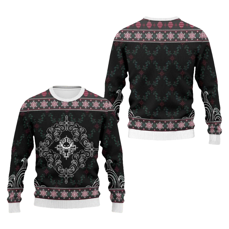 One Piece Whitebeard Ugly Christmas Sweater - Moonbestprint