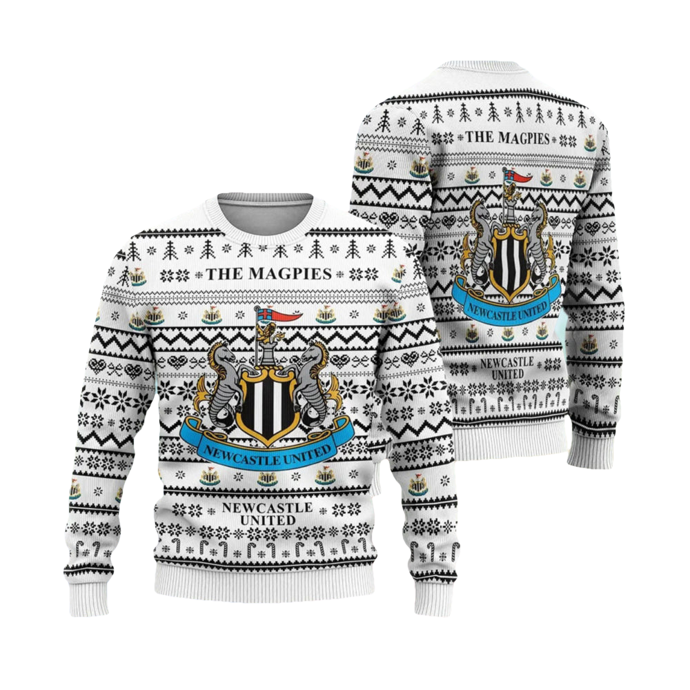 Newcastle United Christmas Ugly Sweater - Moonbestprint