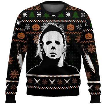 Michael Myers Ugly Christmas Sweater - Moonbestprint