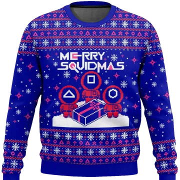 Merry Squidmas Squid Game Ugly Sweater - Moonbestprint