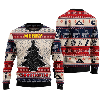 Math Merry Christmath Ugly Sweater - Moonbestprint