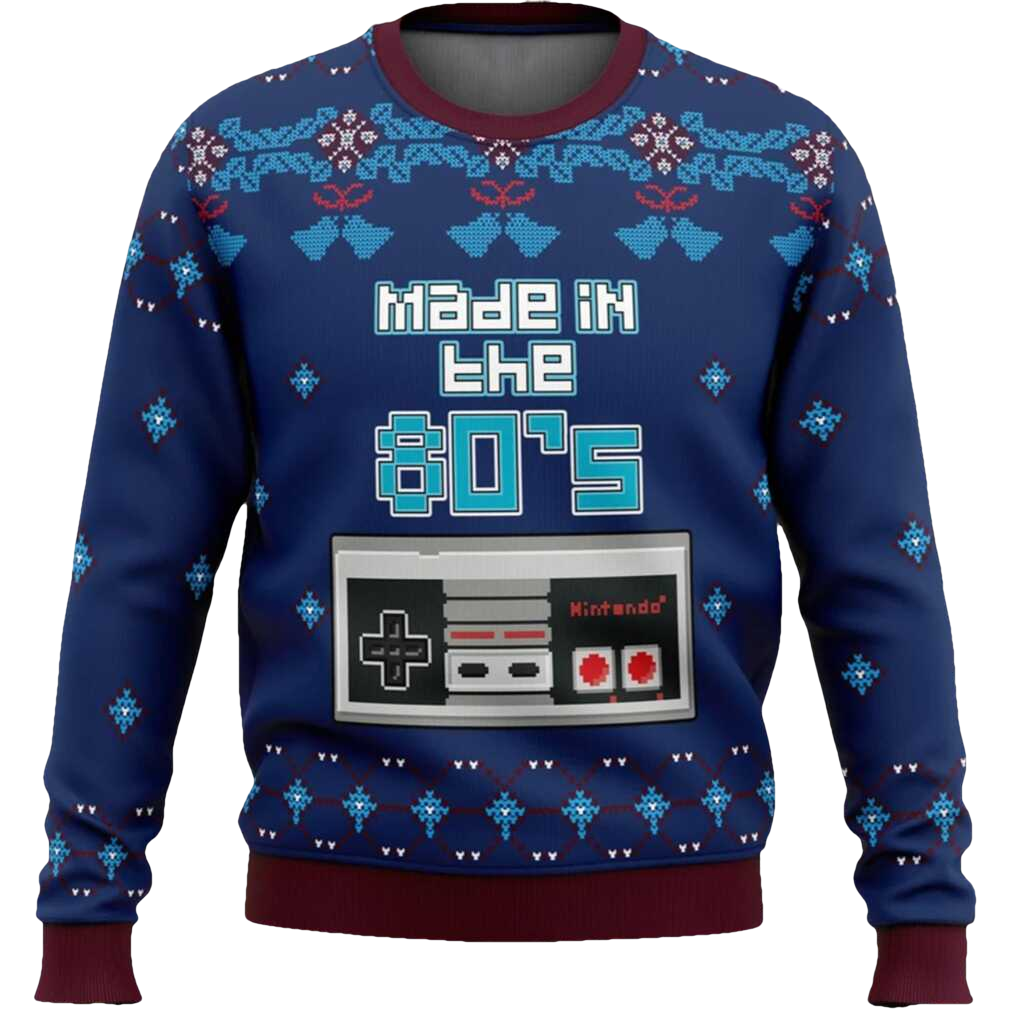 Made In The 80s Ugly Christmas Sweater - Moonbestprint