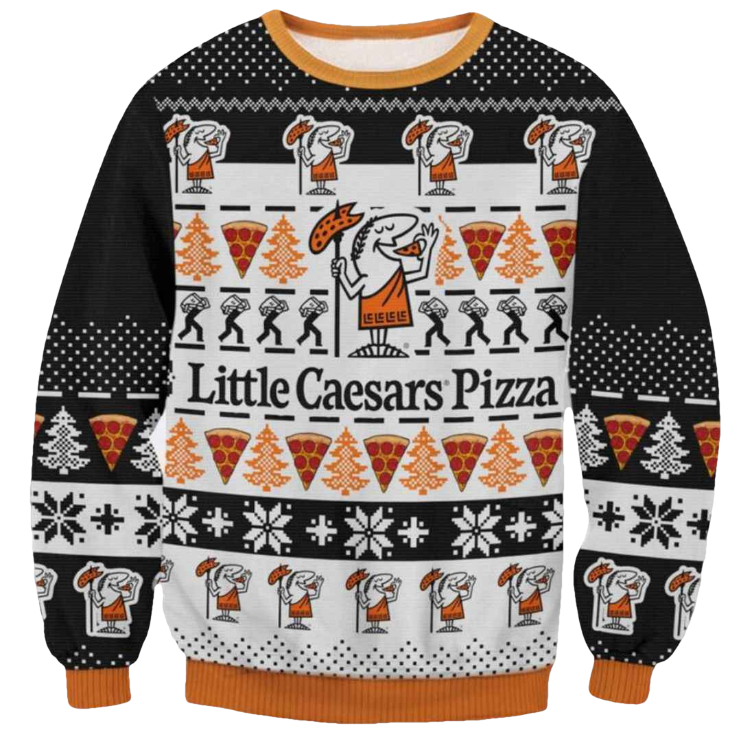 Little Caesars Pizza Ugly Christmas Sweater - Moonbestprint