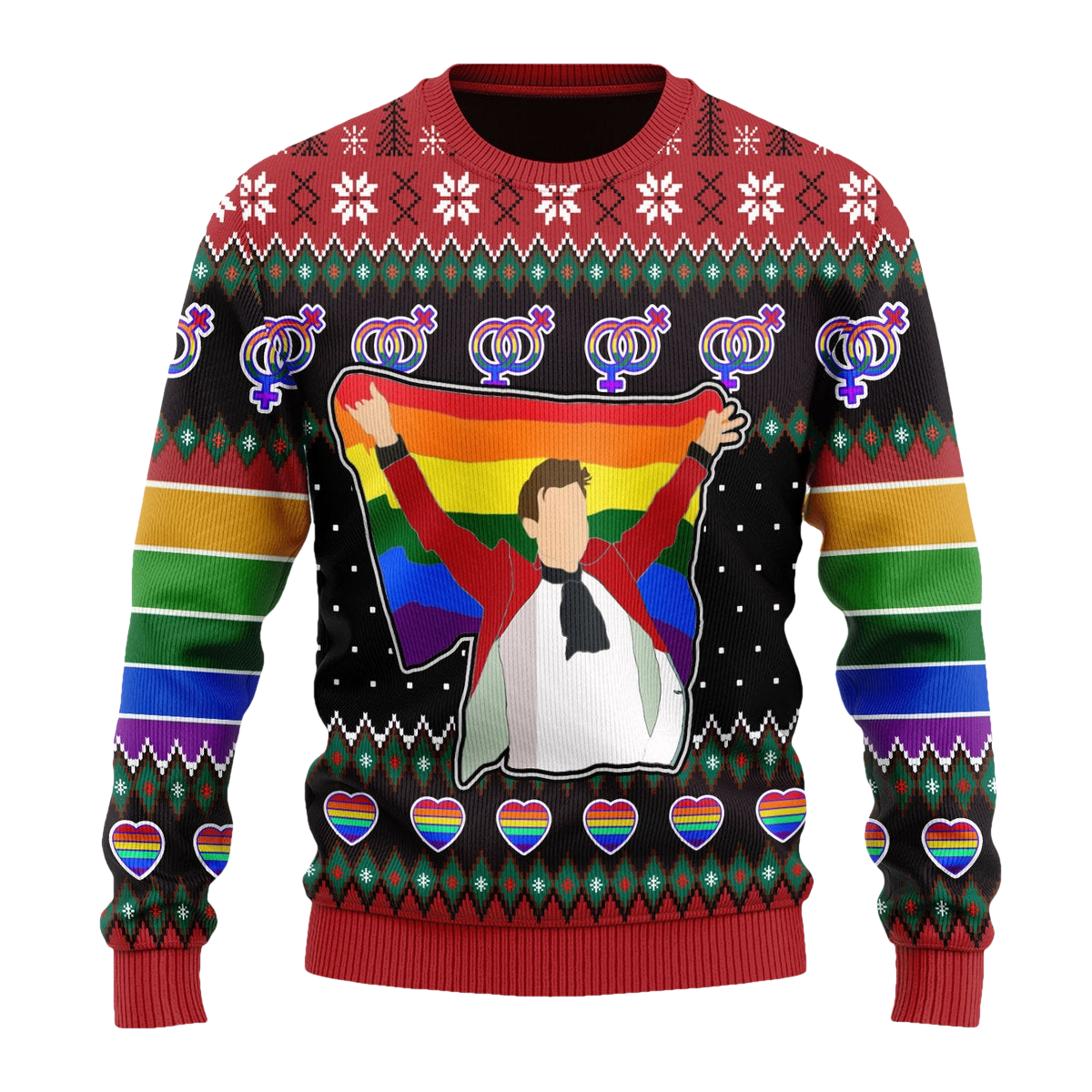 LGBT Harry Styles Ugly Christmas Sweater - Moonbestprint
