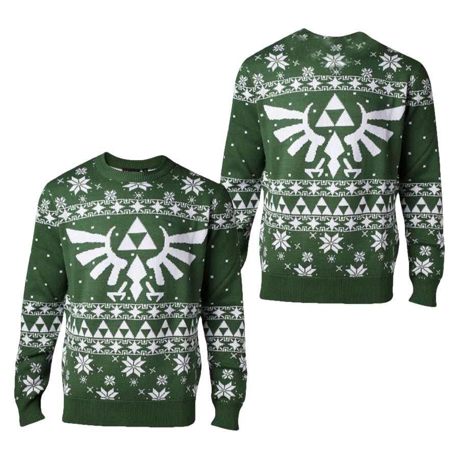 Legend Of Zelda Green Ugly Christmas Sweater - Moonbestprint