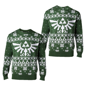 Legend Of Zelda Green Ugly Christmas Sweater - Moonbestprint