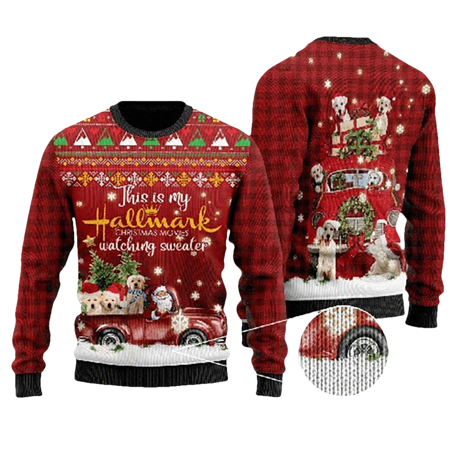Labrador Retriever Dog Ugly Christmas Sweater - Moonbestprint