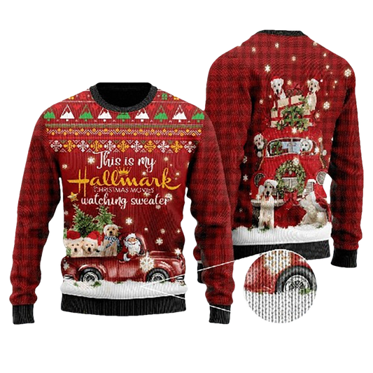 Labrador Retriever Dog Ugly Christmas Sweater - Moonbestprint