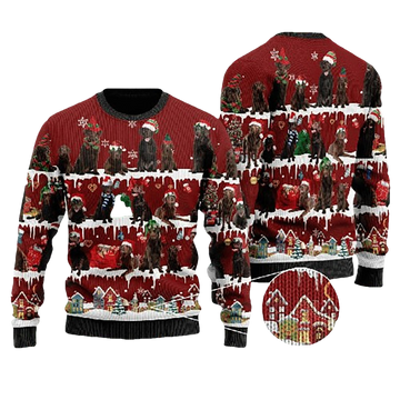 Labrador Dog Ugly Christmas Sweater - Moonbestprint