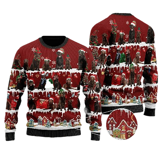 Labrador Dog Ugly Christmas Sweater - Moonbestprint