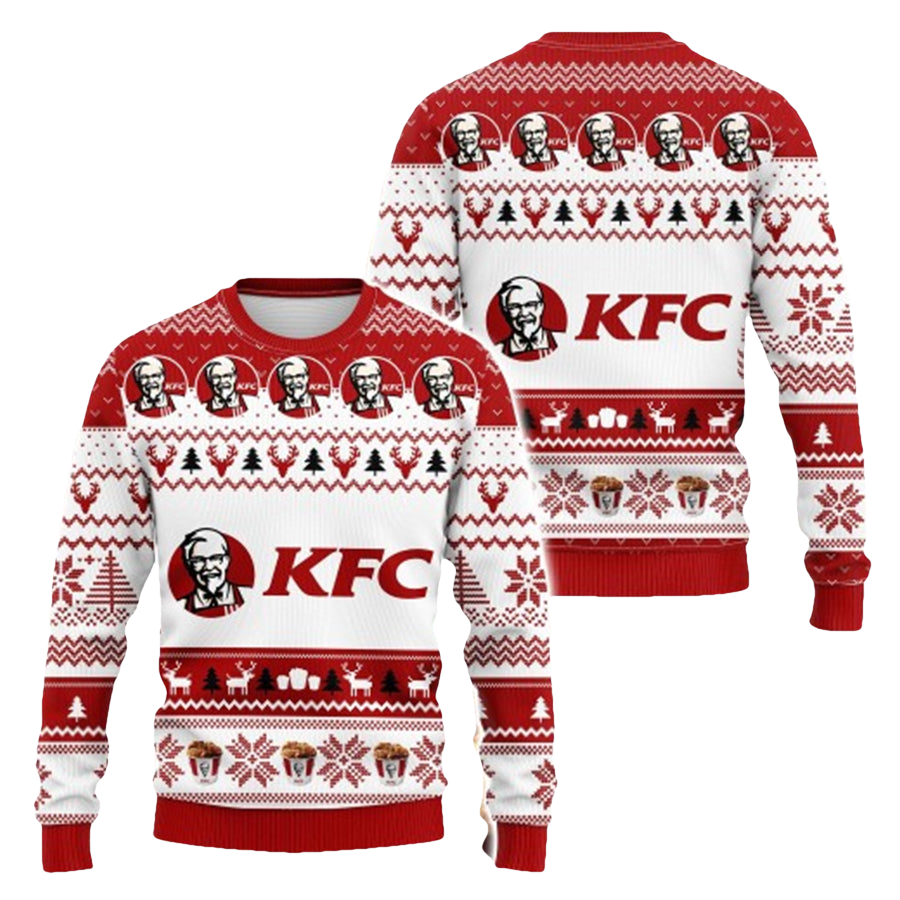 Kentucky Fried Chicken KFC Ugly Christmas Sweater - Moonbestprint