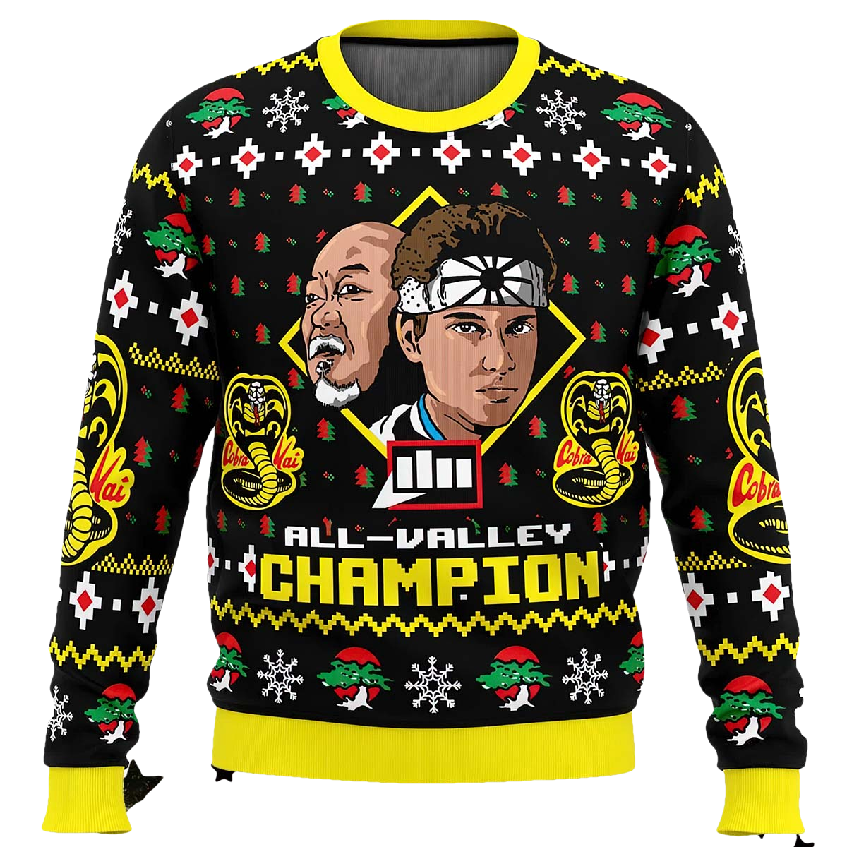 Karate Kid Cobra Kai Ugly Christmas Sweater - Moonbestprint