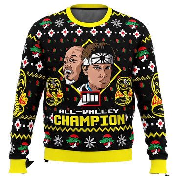 Karate Kid Cobra Kai Ugly Christmas Sweater - Moonbestprint