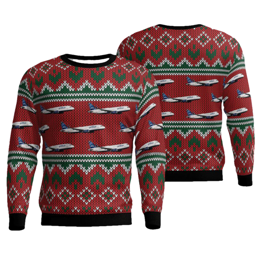 Jetblue Airways Airbus A320 Ugly Christmas Sweater - Moonbestprint