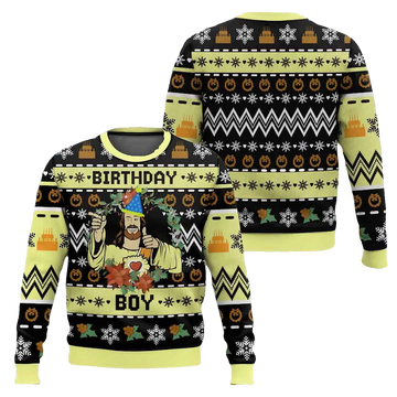 Jesus Birthday Boy Ugly Christmas Sweater - Moonbestprint