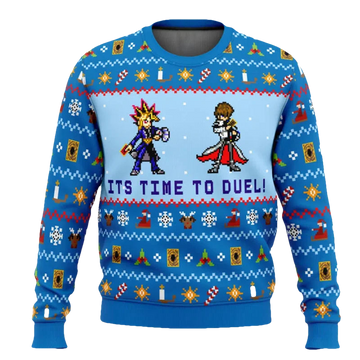 Its Time To Duel Yugioh Ugly Christmas Sweater - Moonbestprint