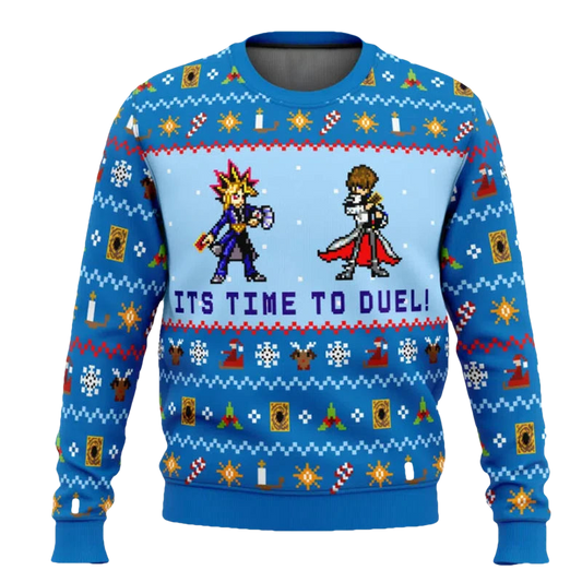 Its Time To Duel Yugioh Ugly Christmas Sweater - Moonbestprint