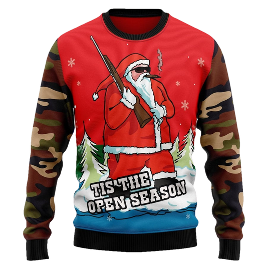 Hunting Open Season Ugly Christmas Sweater - Moonbestprint